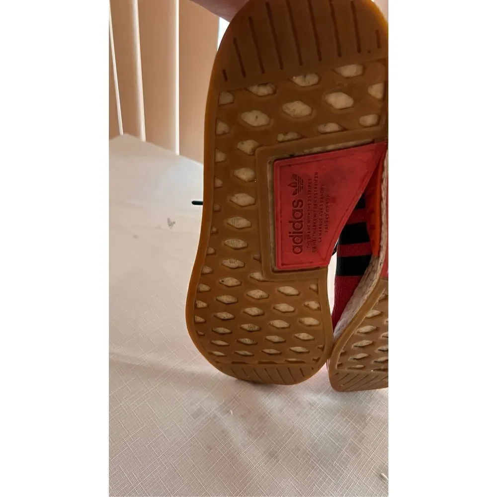 Adidas Men's NMD R2 Summer Spice 2018 Athletic Running Sneaker Orange Size 11